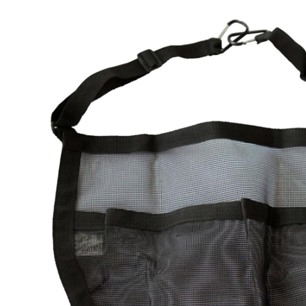 Storage Organizer with Mesh Pockets for Essentials