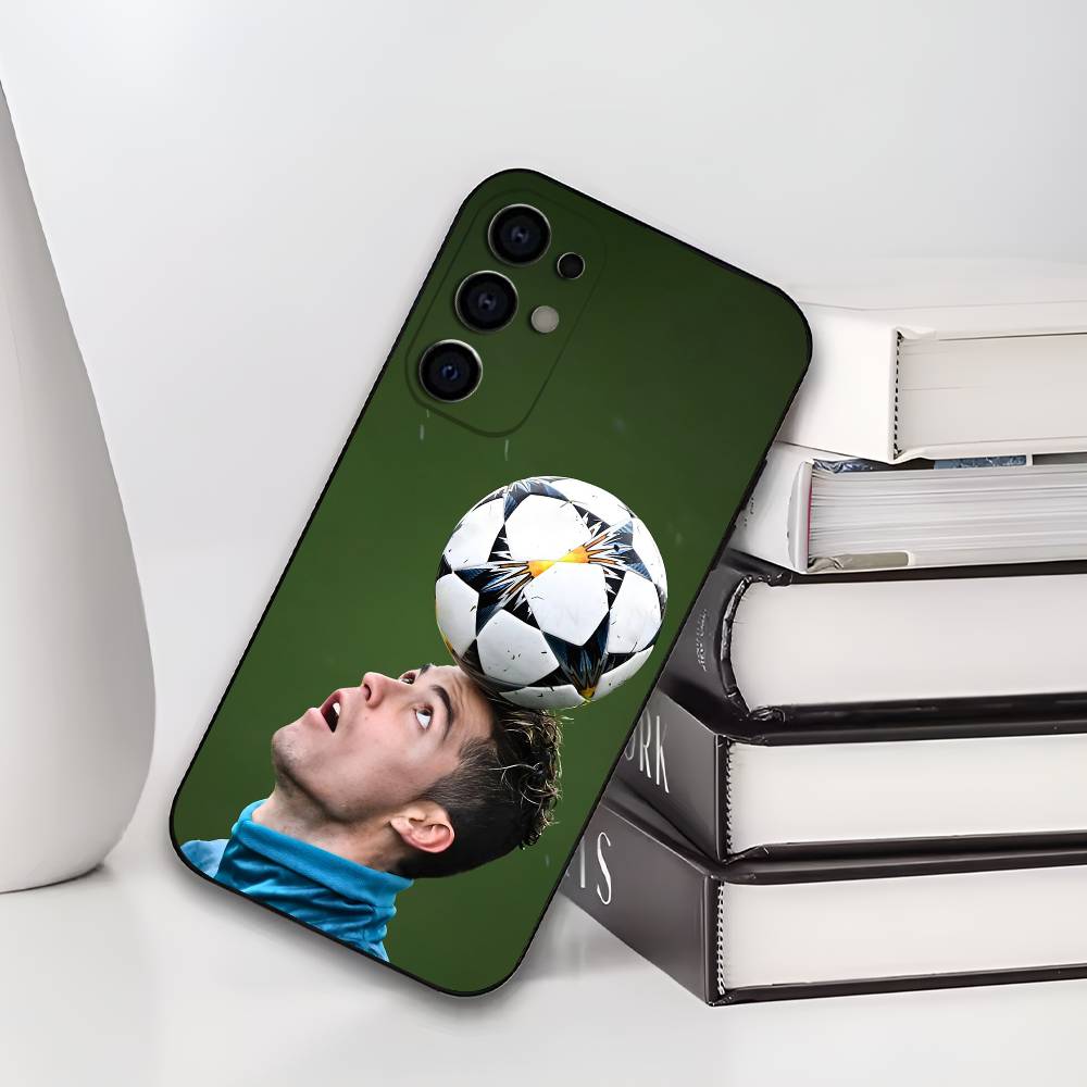 

Soft Black R-Ronaldo Football Phone Case for Samsung S25/S24/S21/S22/S23/S30/Ultra/S20/Plus/Fe/Lite - Protective Cover Samsung S21Ultra