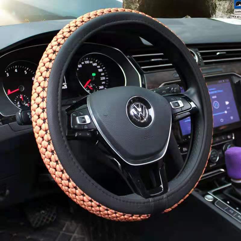 Universeller Sommer Eis Seide Lenkradbezug - Atmungsaktiv, Doppelsaison-Nutzung