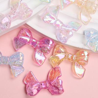 20 pezzi perline effetto scheggiato fai da te accessori per gioielli fiocco moda brillante