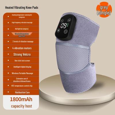 Mussels Rechargeable Heated Vibration Knee Massager CN Plug (adapter Included)