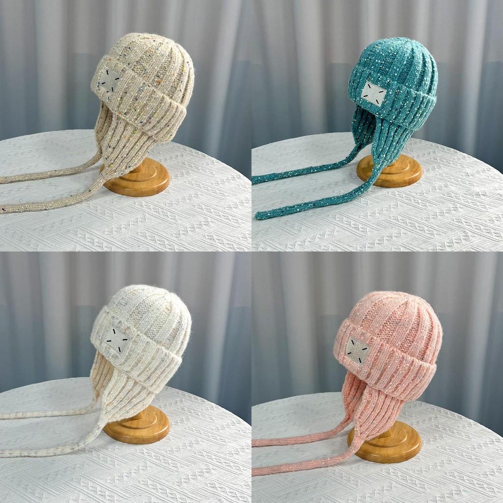 Knitted Winter Beanie Hat For Women With Ear Protection Stylish Casual For Autumn And Winter