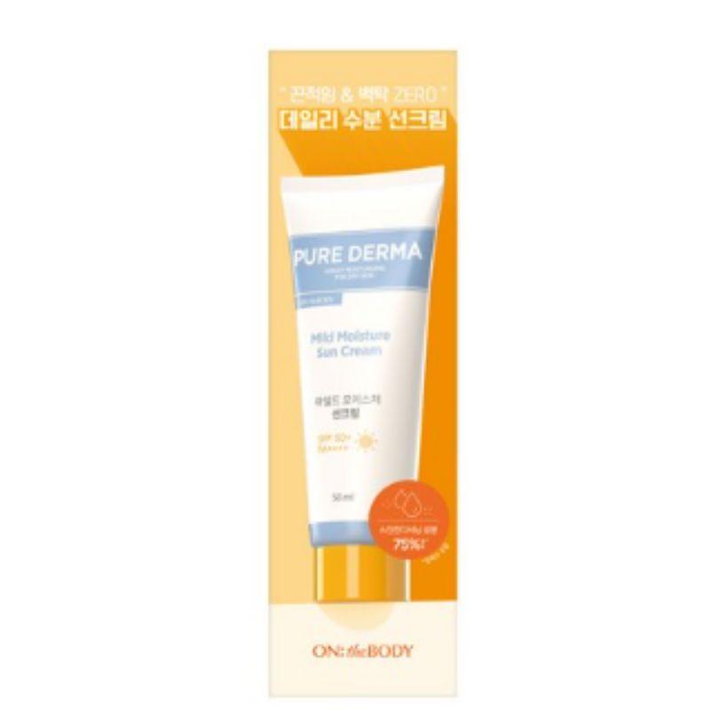 On The Body Pure Derma Mild Moisture Sun Cream SPF50+ PA++++ 50ml