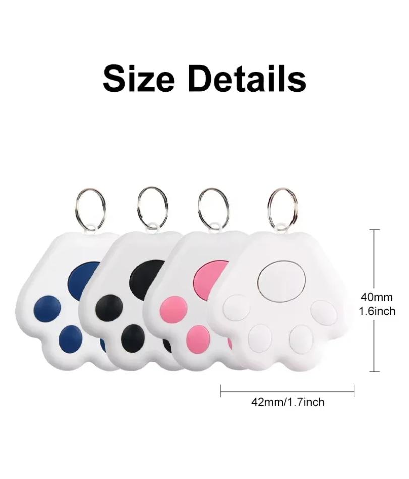 Smart Mini GPS Tracker Schlüssel Kinder Tasche Finder Hund Katze Haustier Locator Bluetooth Tracker Gerät Anti-Verlust Erinnerung für iOS/ Android