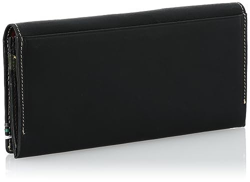 Benetton lange Geldbörse, italienisches Leder, Rindsleder, YKK Reißverschluss, schlanke Geldbörse, UNITED COLORS OF BENETTON.