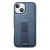 For iPhone 15 Magnetic Case CASENEO Wristband PU Leather + PC Shockproof Phone Cover