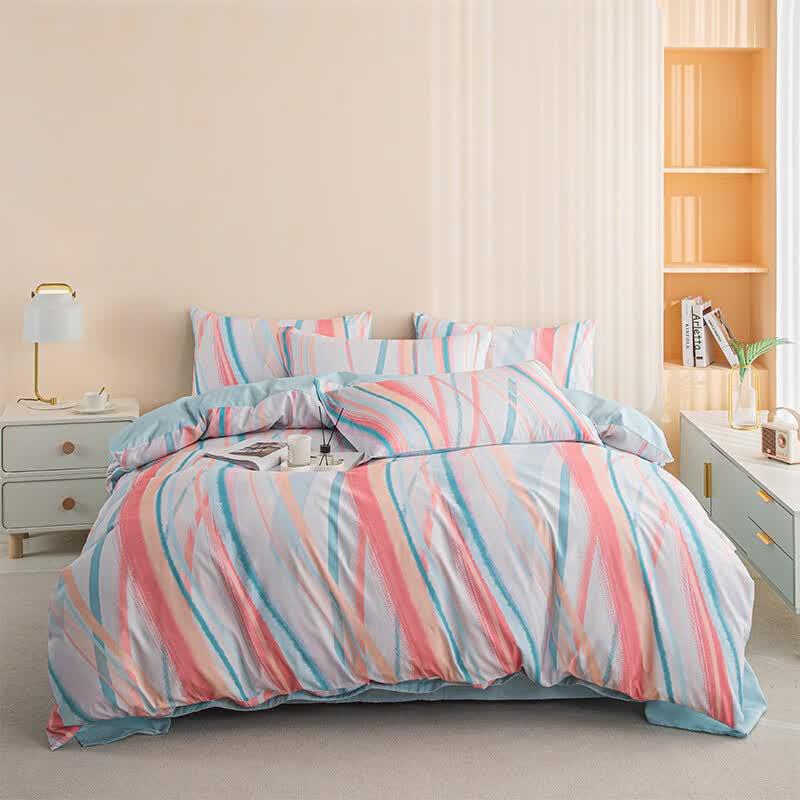 Dohia Mocha Fleece Brushed Bedding Set