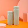 Solid Color Slim Insulated Thermal Water Bottle Round Hot Cold Water Bottle  Outdoor Hiking
