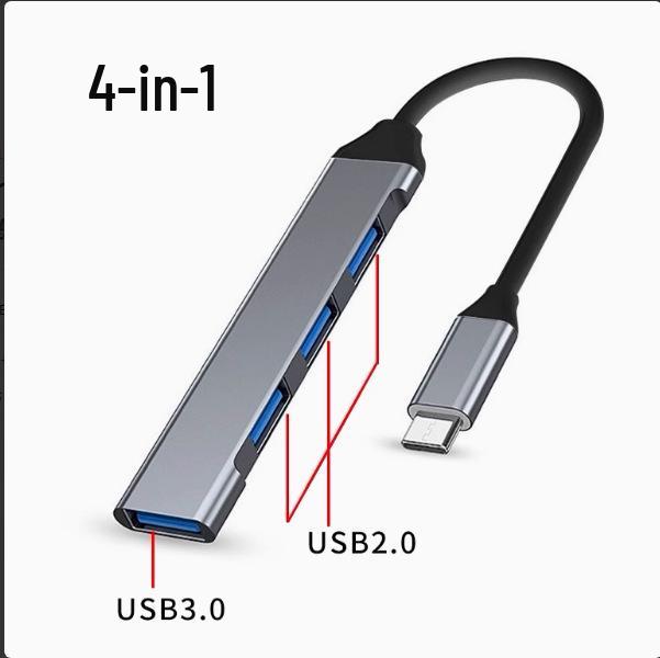 7-Port USB 3.0 Multi-Port Hub & Docking Station for Computer/Laptop