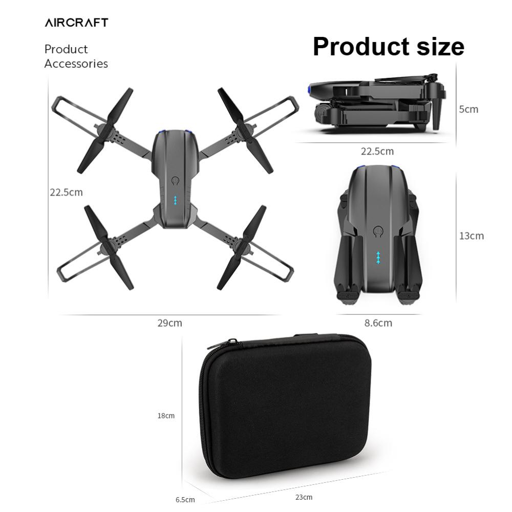 Drone HD Professional 4k Drone Dual Camera WIFI Fpv  Aircraft Quadcopte Obstacle Avoidance Aerial Photography Drone