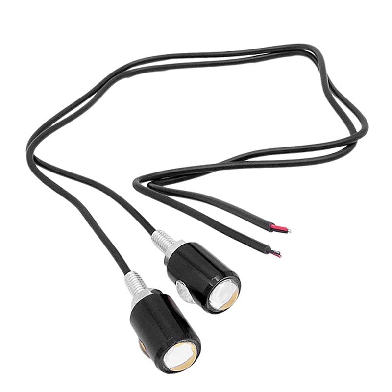 Śruba do tablicy rejestracyjnej motocykla LED Super Bright Tail Light Brake Mgła