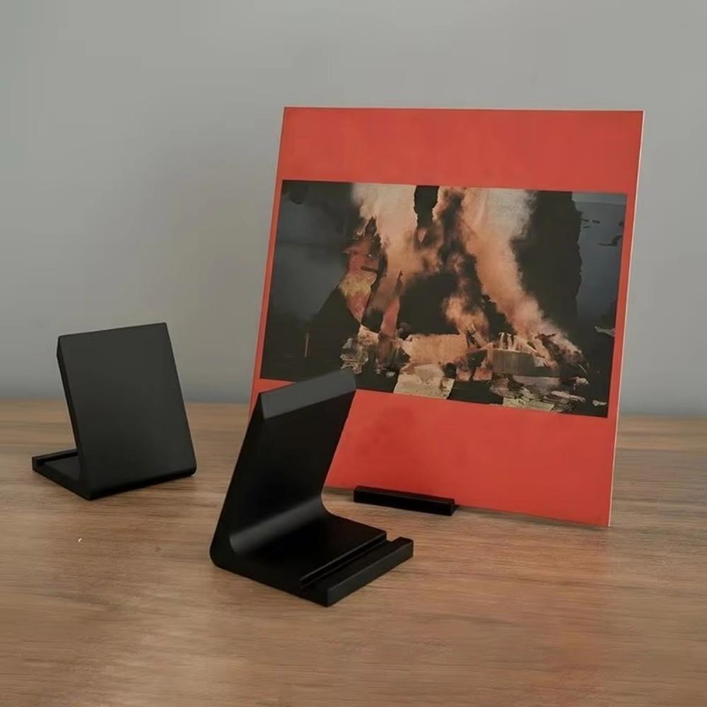 3D Printed Record Player Holder Plastic Vertical CD Holder Vinyl Record Display Rack Music Room