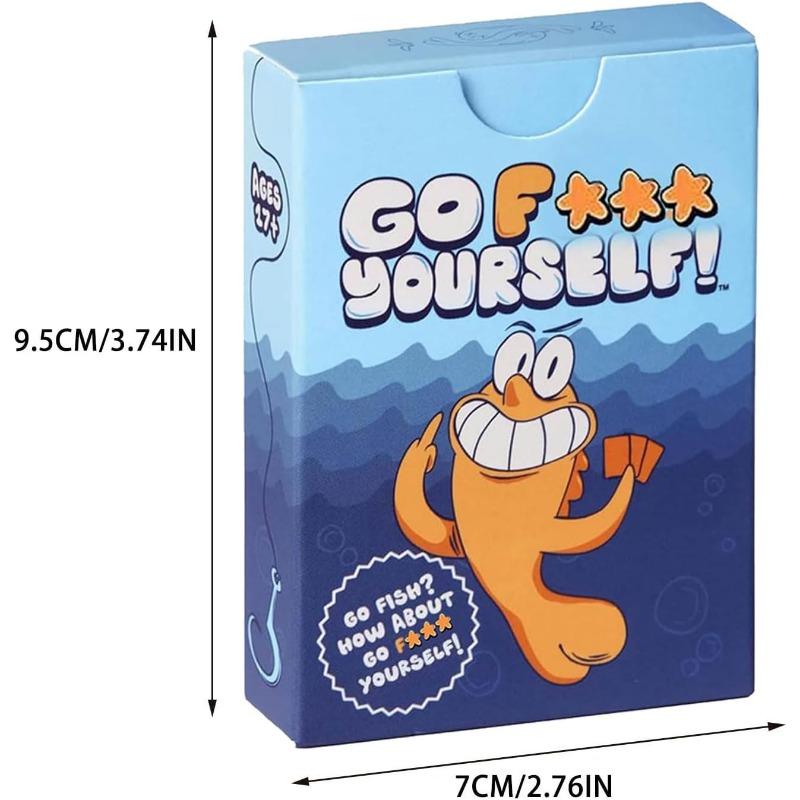 Go Fish Kartenspiel, Das Go Fish Spiel für Erwachsene, das Sie sich schon immer gewünscht haben, Kartenspiele für Erwachsene, Urkomisches Kartenspiel (2)