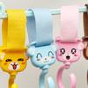2Pcs Stroller Hooks Cartoon Pattern Anti-deform Resin Pushchair Hook Mommy Bag Organizer Rack Stroller Accessories for Shopping