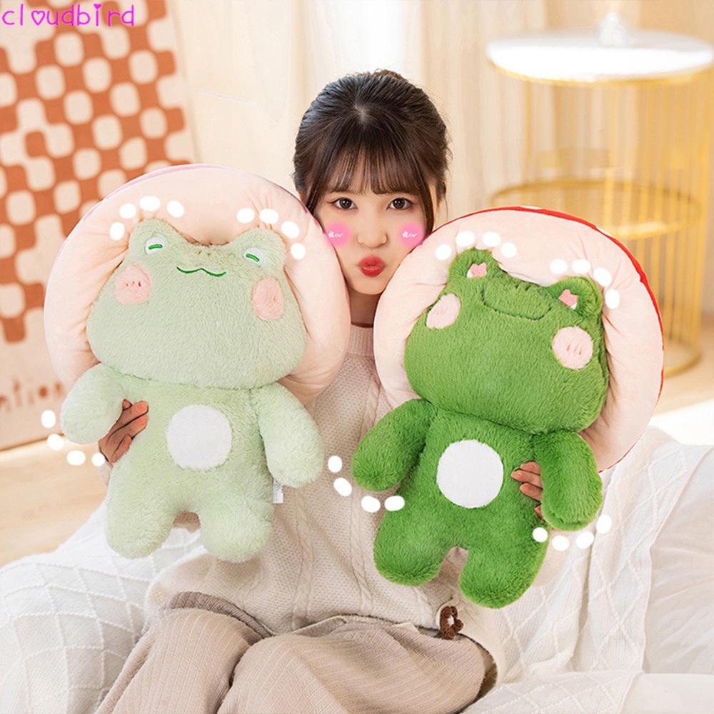 Frosch Plüschtier Kissen Tasche Für Kinder Und Erwachsene