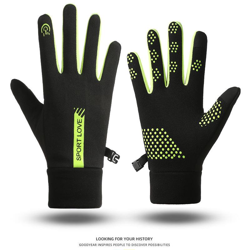 Windproof Waterproof Fleece-Lined Winter Gloves for Men & Women – Touchscreen Sports Gloves for Cycling, Skiing & Cold Weather