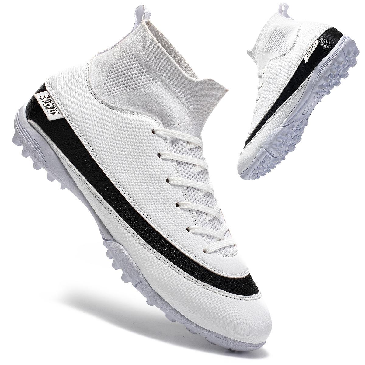 

Foreign trade football shoes boys and girls primary school students adult children football shoes training shoes broken nails TF short nails 32