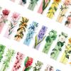 30 pezzi Ecco la Serie Segnalibri Colori Primavera: Materiali Artistici Creativi Portatili Semplici per Segnalibri per Libri di Carta per Lettura Ins