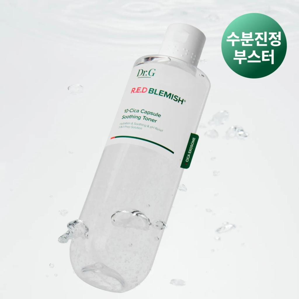 [Dr.G] Red Blemish 10-Cica Capsule Soothing Toner 300ml
