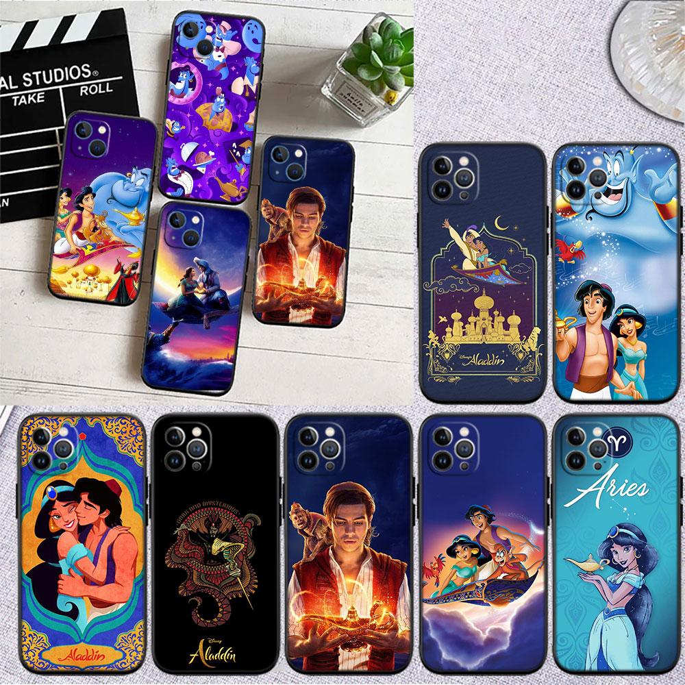 CJ1 Aladdin Soft Shell Phone Case for iPhone SE X XS XR 11 16E 17 Pro Max Air 8 7 6 6s Plus