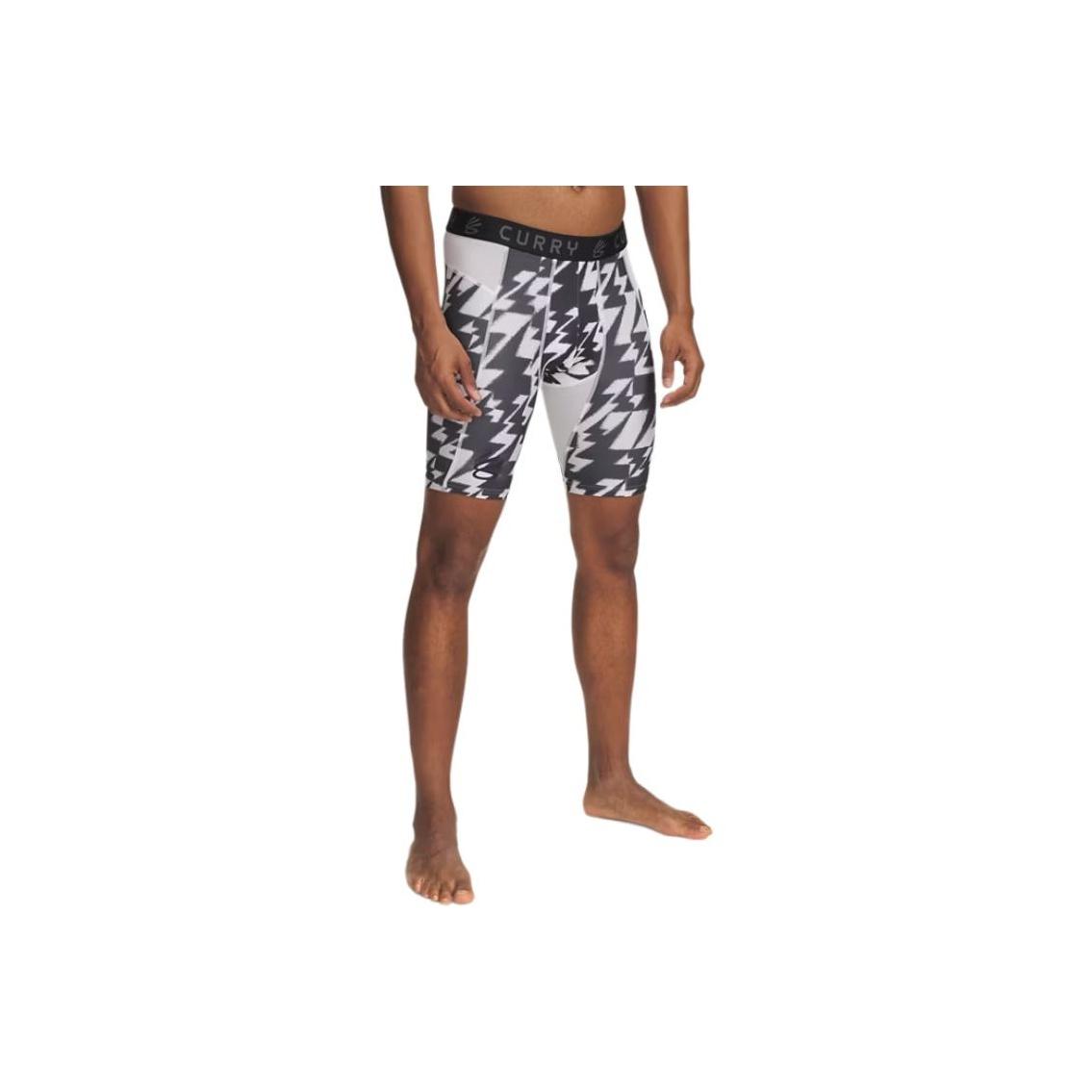 Under Armour Curry HeatGear Printed Fashionable Simple Trendy Sports Shorts Men shorts 1379829-103 XXL