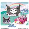 BANDAI Petit Tomo Sanrio Characters House My Car Special Color Sanrio Ages 3 and Up Kuromi's & Melody's Set, Ver. Characters,