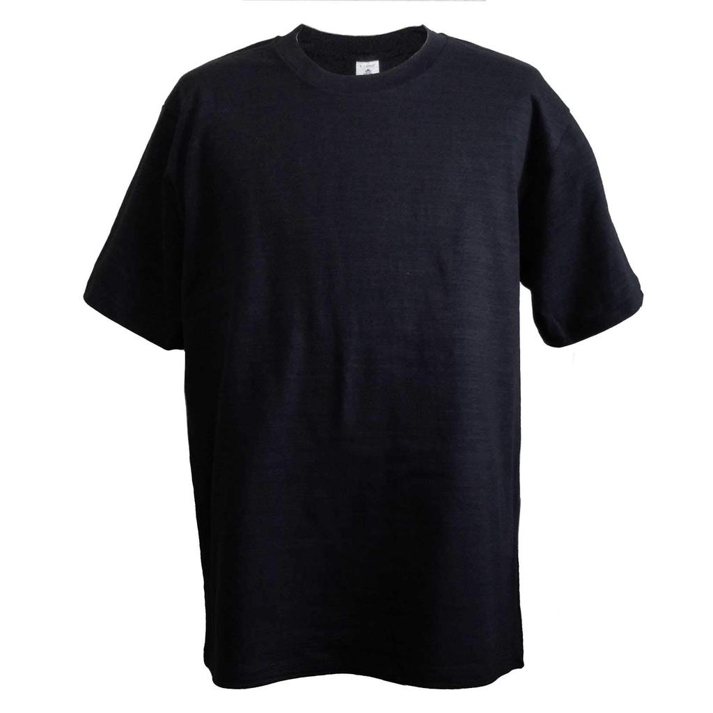 Edoten Fuujin Japanese Discharge Dyed On Tasteful Slub Sizes LL Men's 6.8 Oz. T-Shirt, Pattern, Fabric, Black, (XL)