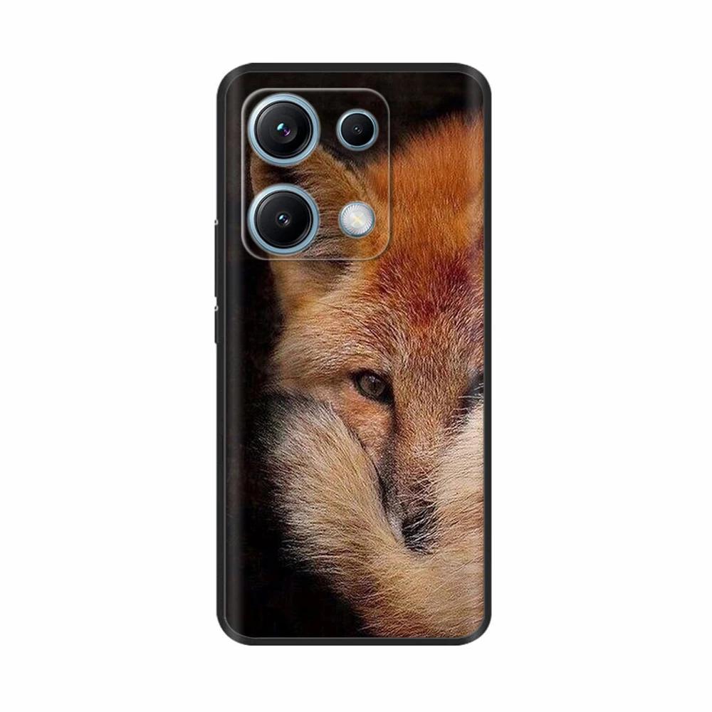 Xiaomi Redmi Note 14s Kılıfı Note14s Çiçekli Telefon Kılıfı Yumuşak İnce TPU Silikon Hafif Kapak Xiaomi Redmi Note 14s İçin