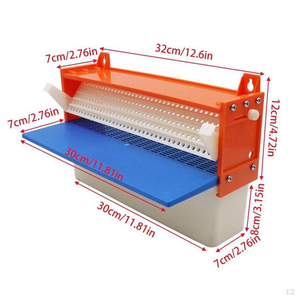 Pollen Collector Apiculture Tool Easily Install Beekeeping Hang To Entrance Ventilated for
