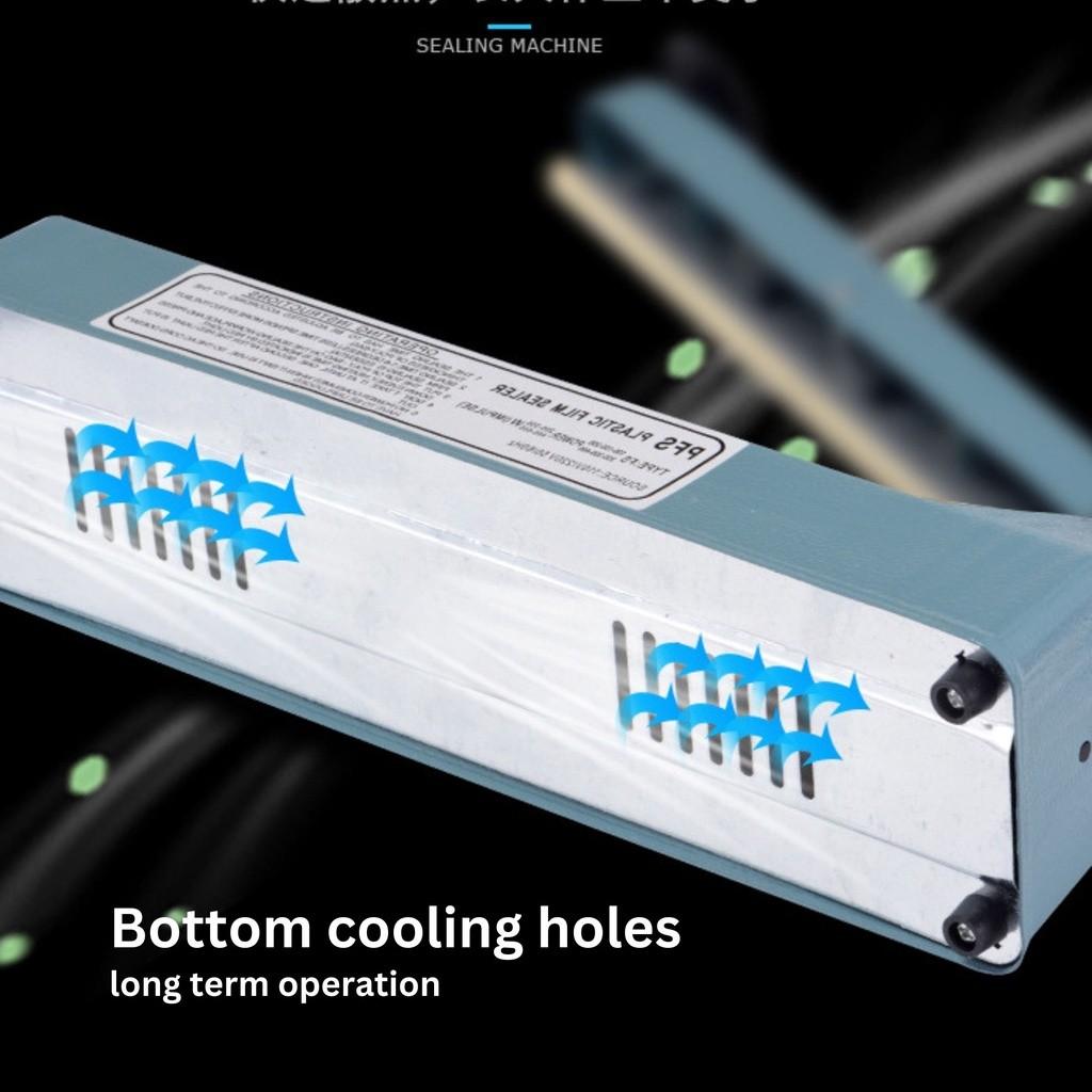 Impulse Sealer Heavy Duty FS-200 / FS-300 / FS-400 ( Metal Body ) for PE PP Bags Packing Machine 200/300/400mm