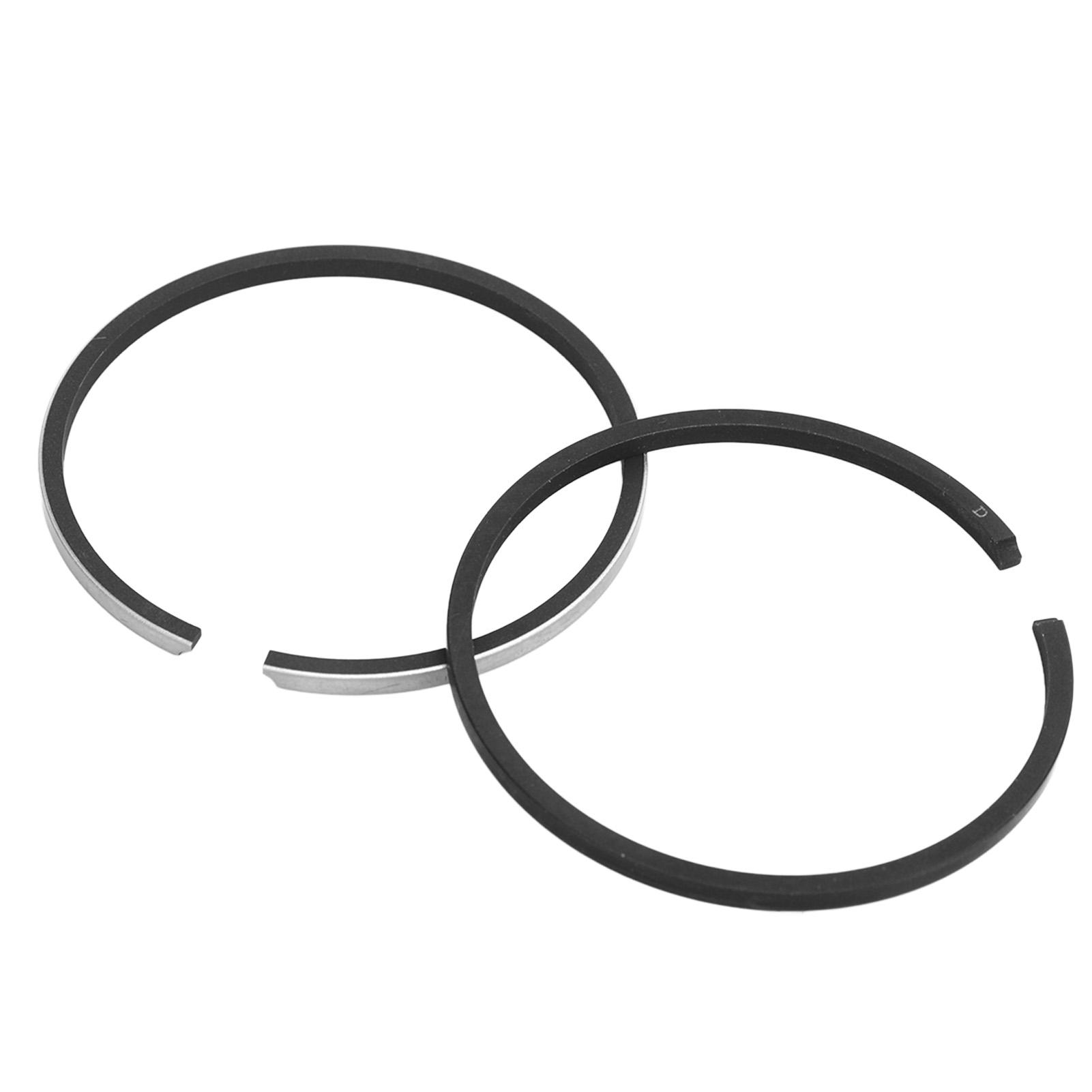 

2 шт. поршневых колец 646 11601 01 отличное уплотнение высокая теплопроводность прочный для 2 л.с. 2-тактный