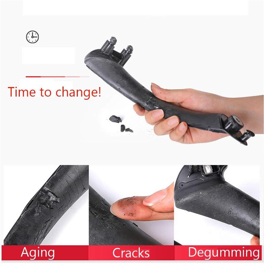 For BMW E90 3-Series Sedan Right Inner Door Panel Handle Pull Trim Cover / Black 5141 7230 850