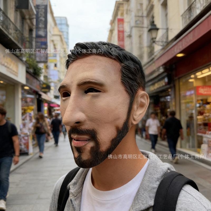 Hot-selling Halloween masks for the elderly, realistic and funny old man headgear