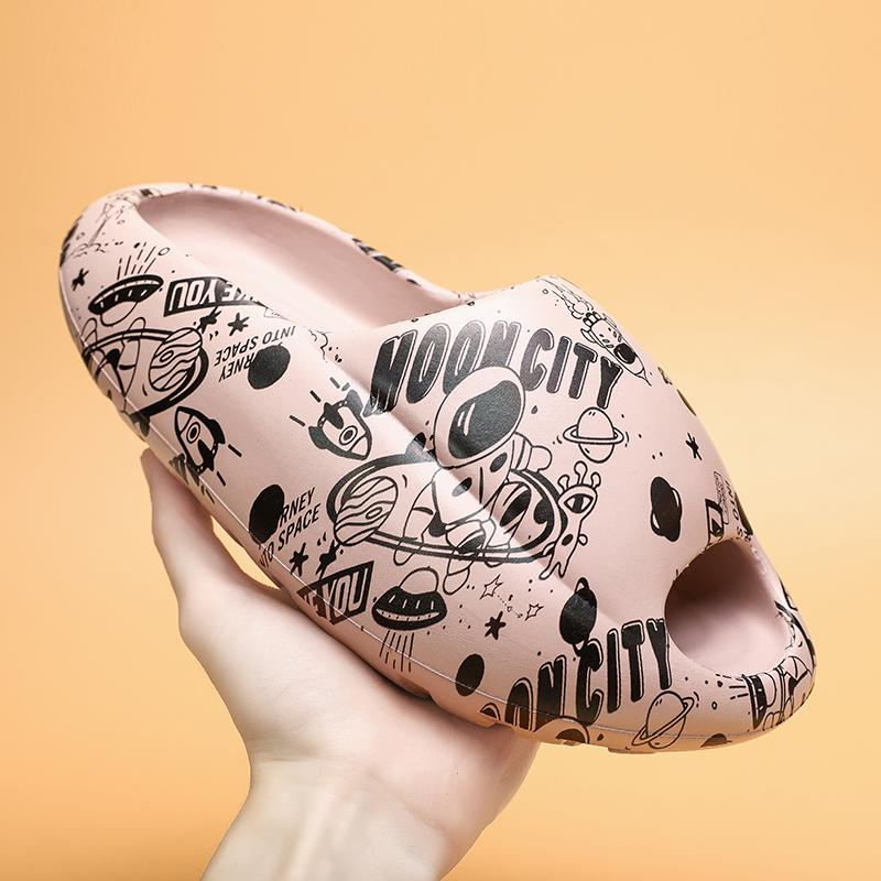 New Summer Couple Outerwear Sports Fashion Leisure Men and Women Beach Non-slip Flip Flops