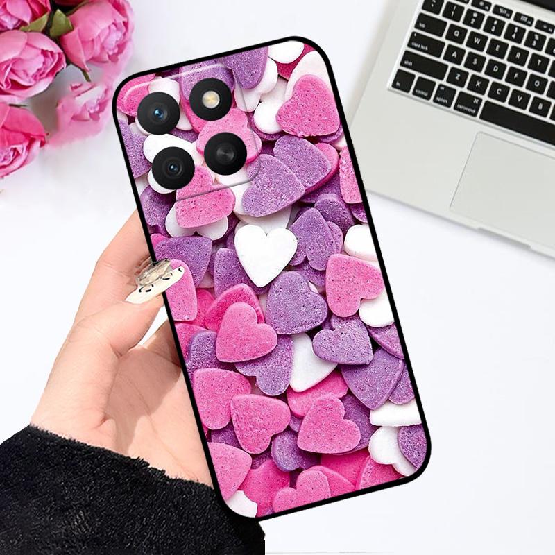 For Honor X8c Case HonorX8C TPU Soft Silicone Cute Astronaut Phone Printing Cover For Huawei Honor X8c Cases ABR-LX3 Fundas Capa