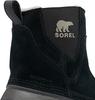 Sorel Men's Buxton Pull-On Boots – Cold and Rainy Weather – Waterproof, Black, Quarry, Size 9