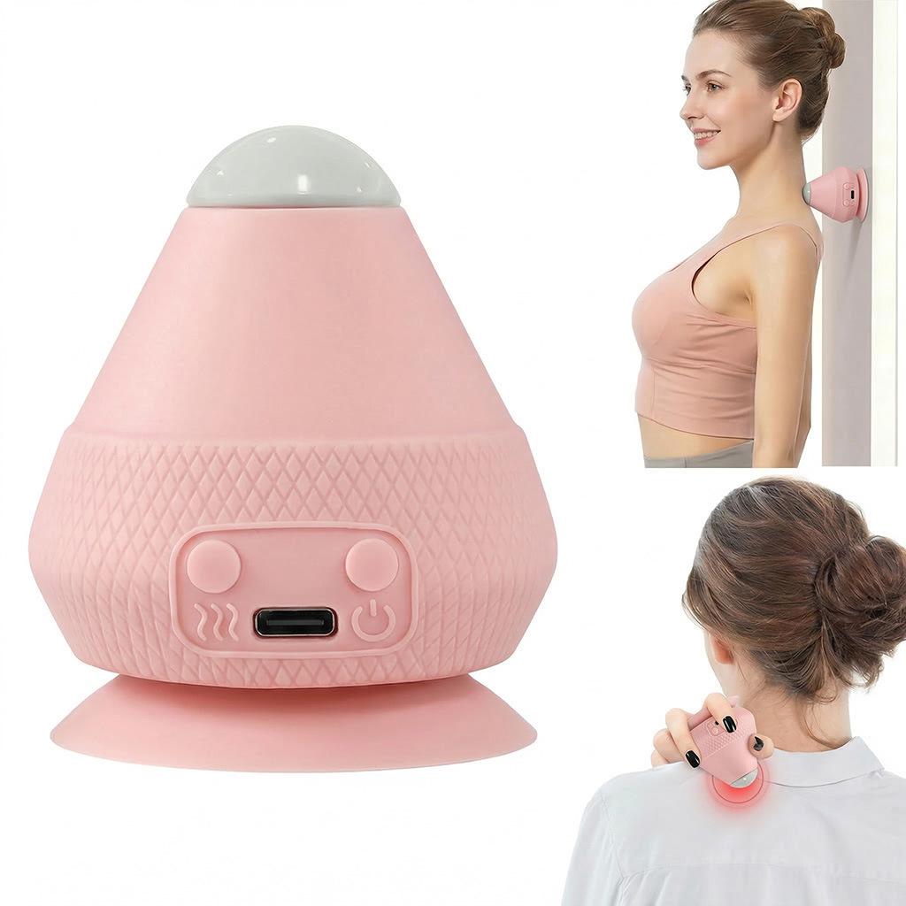 Massage Ball Fascia Ball for Foot Shoulder Neck Muscle Relaxation with Suction Cup