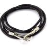 Les Trésors De Lily [J6932] - Black 'Peaceful' Mixed Bracelet (2 Rounds)