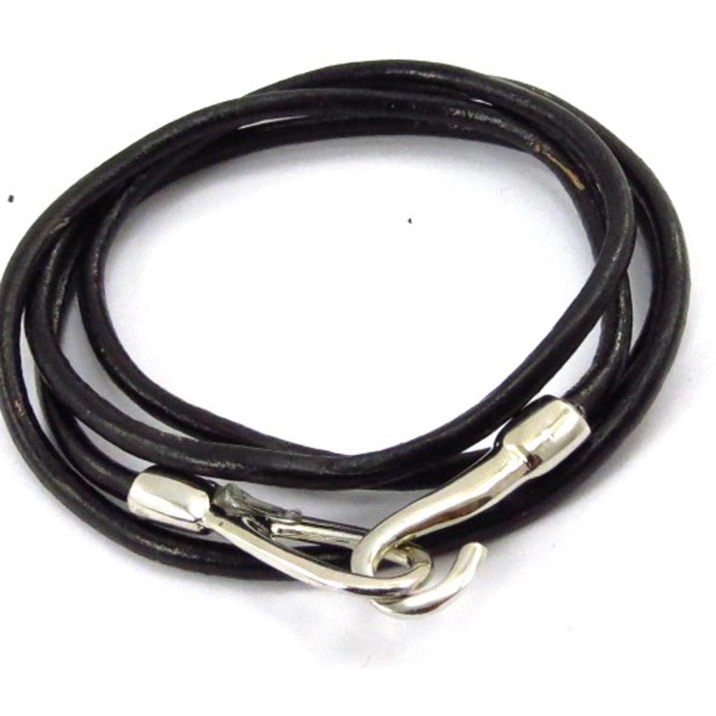 Les Trésors De Lily [J6932] - Black 'Peaceful' Mixed Bracelet (2 Rounds)