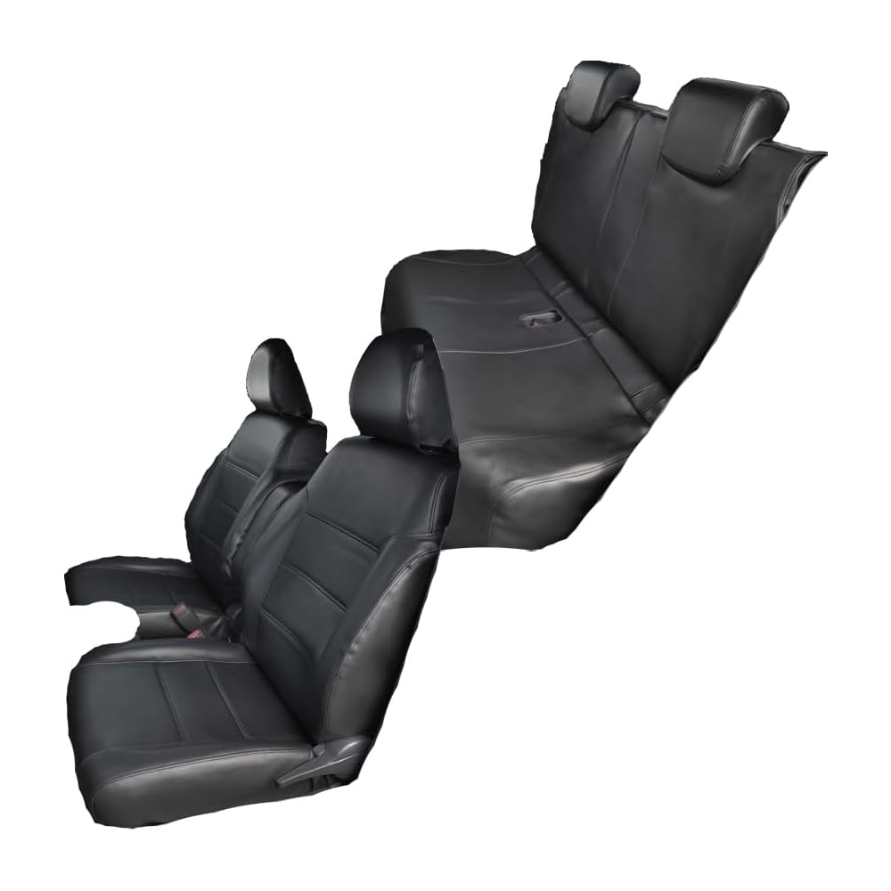 Bonform Seat Cover for Daihatsu Taft LA900S LA910S Synthetic Leather Black 4477-89 BK