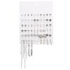 30-Pair Non-Repeating Korean & Western Style High-Quality Earrings Set for Women