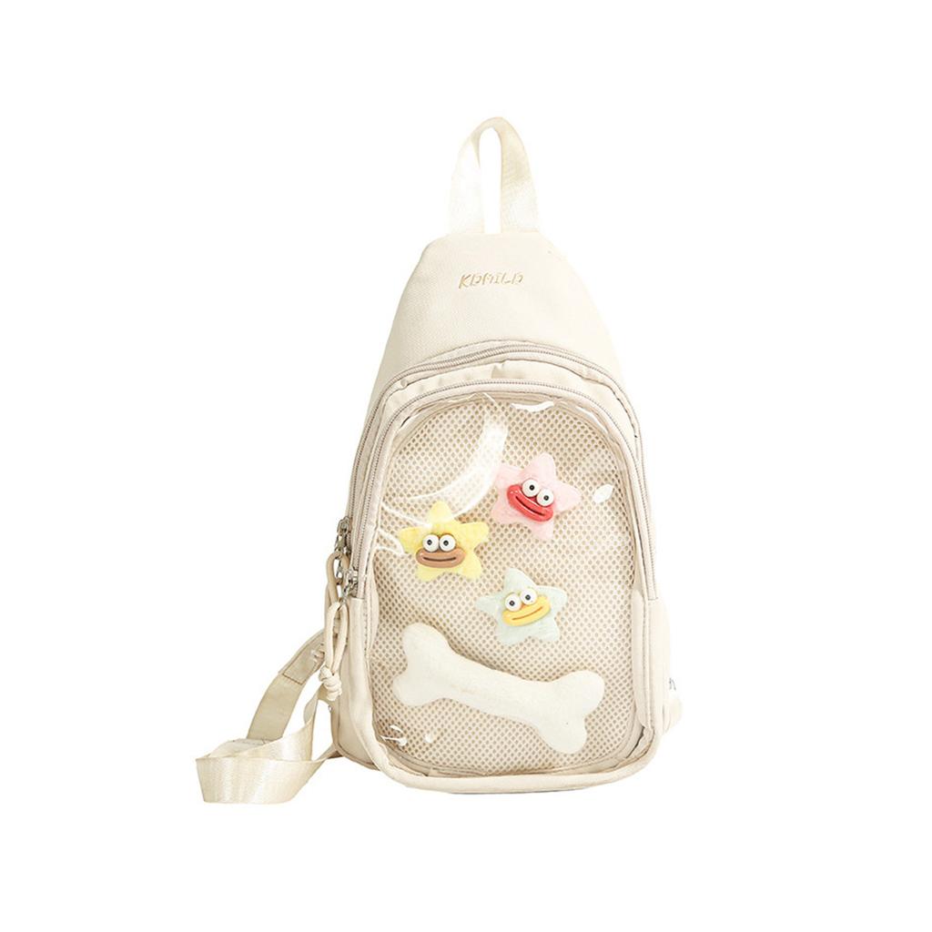 Mochila Transversal Itabag Conversível Mochila Transversal Itabag Transversal Transparente Bolsas de Ombro Itabag Feminina Bolsa Transversal Bolsa de Mão Satchel para Mulheres
