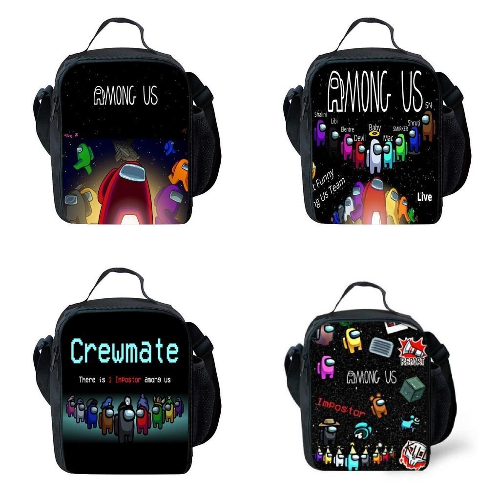 Stilvolles und lustiges dreiteiliges Rucksack-Set für Kinder mit geometrischen Mustern