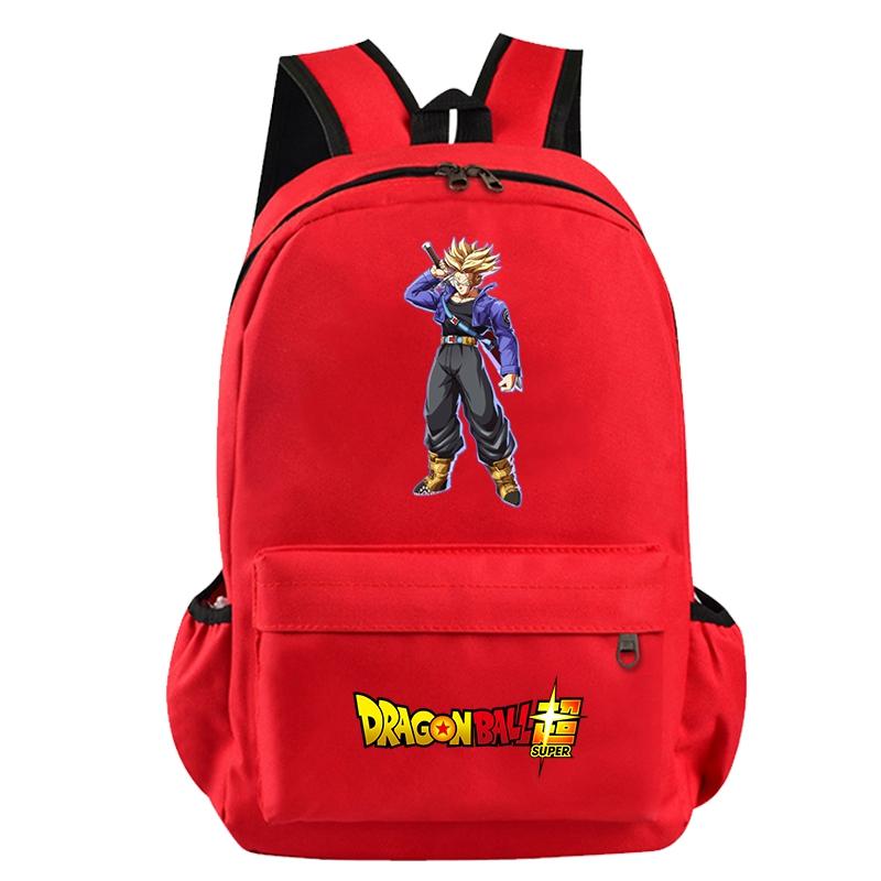 Anime Dragon Ball Printed Boy Girl Schoolbag Student Boy Girl Schoolbag Document Bag Children Teenager Breathable Bagpack Waterproof School Bag