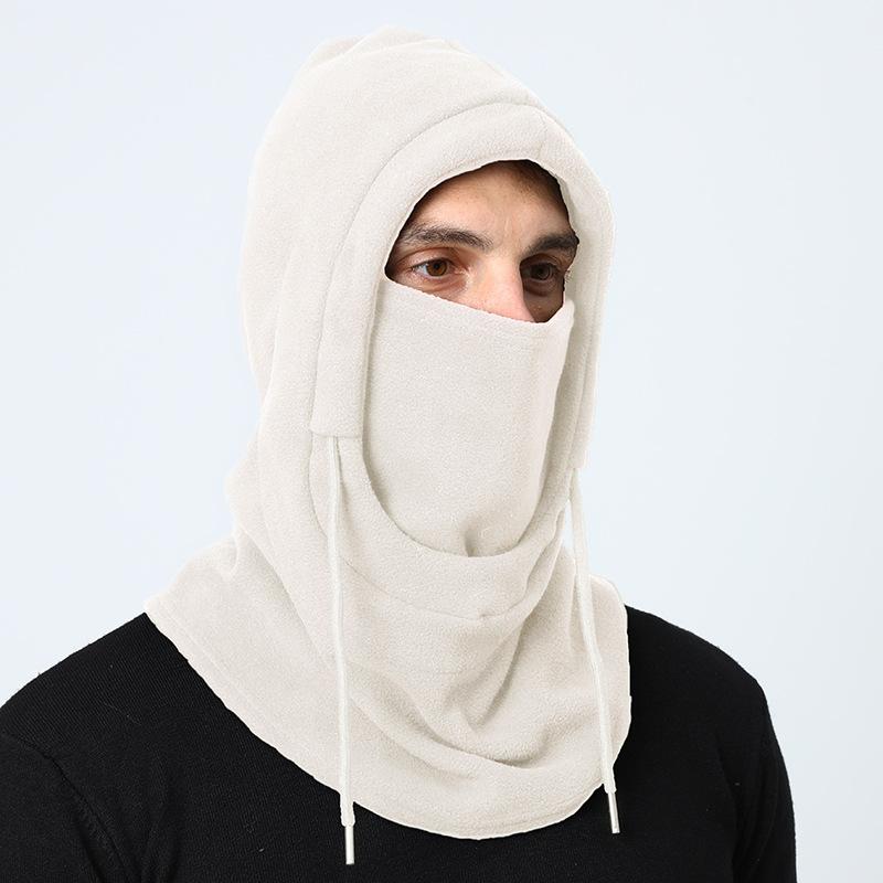 Winter Thermal Fleece Hat Hooded Outdoor Windproof Ski Mask for Outdoor Cycling in Cold Weather Neck Warm Windproof Hat