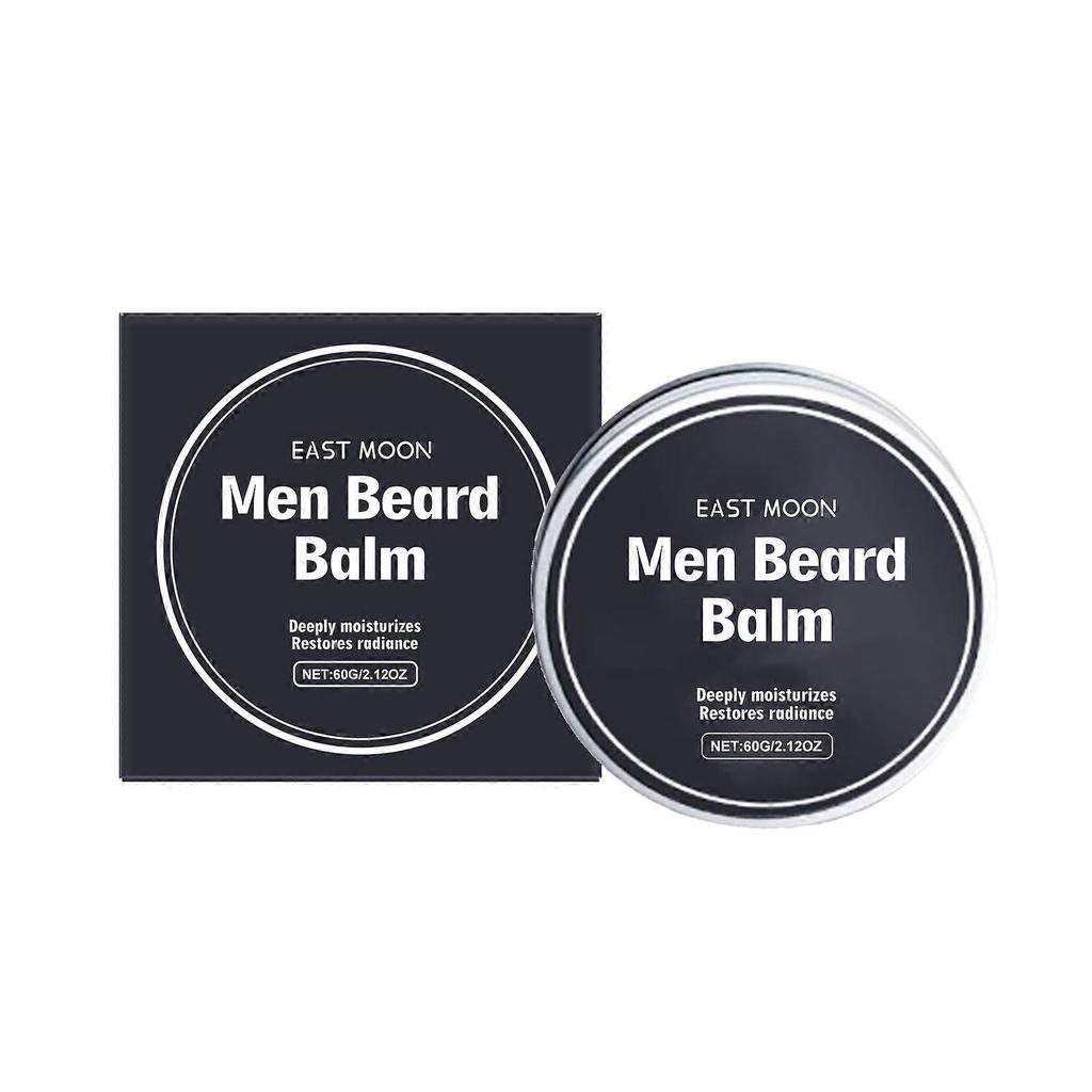 East Moon Men's Beard Care Cream Is Soft, Shaping, Nourishing, Moisturizing, Gentle, Skin-Friendly, Refreshing And Non-Sticky