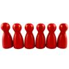 Pawn/ Chess Wood Game Pieces 12Pcs 29mm for Board Game/card Game and Other Games Accessories 6 Colors