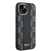 Dkny Dkhmp15Mpcpvslk Iphone 15 Plus /14 Plus 6.7 Czarny/Black Hardcase Leather Checkered Mono Pattern Magsafe