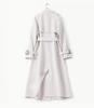 2024 Slim Classic Over-the-Knee Trench Coat for Women - Mid-Length Korean Style, Loose Fit, Petite Trendy Overcoat