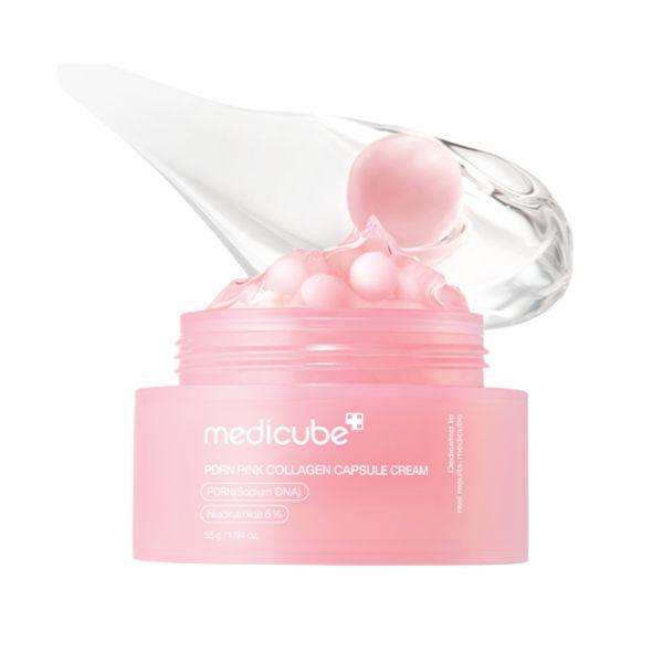 Medicube PDRN Pink Collagen Capsule Cream Firming Moisturizing Skin Repair Cream 55g